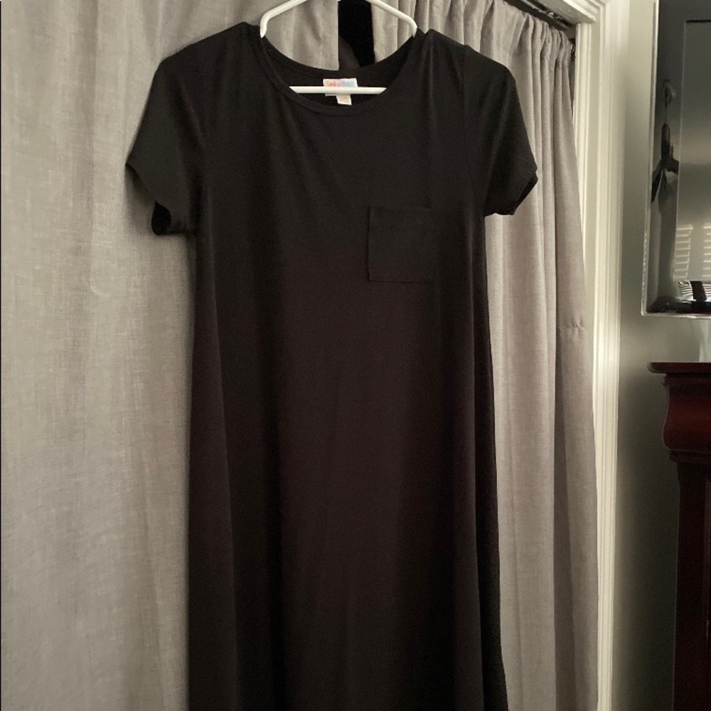 LuLaRoe black slinky Carly, size XXS